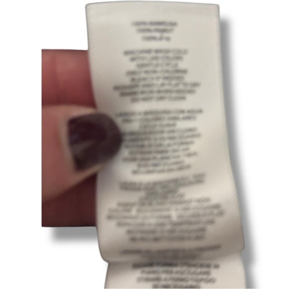 Michael Kors Knit 3/4 Sleeve Lightweight Cotton Comfy Classic Navy Blue Sweater - Picture 15 of 16